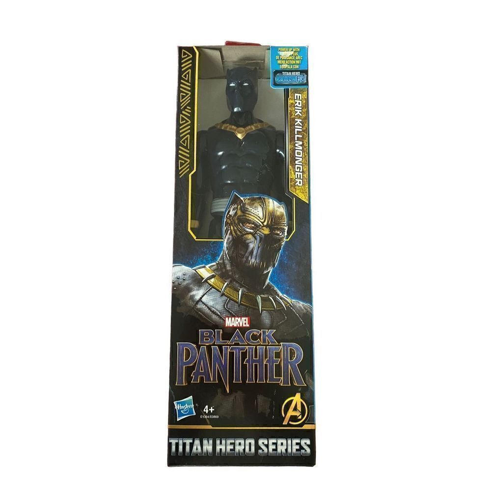 Hasbro marvel, black panther, titan, hero series, action figure